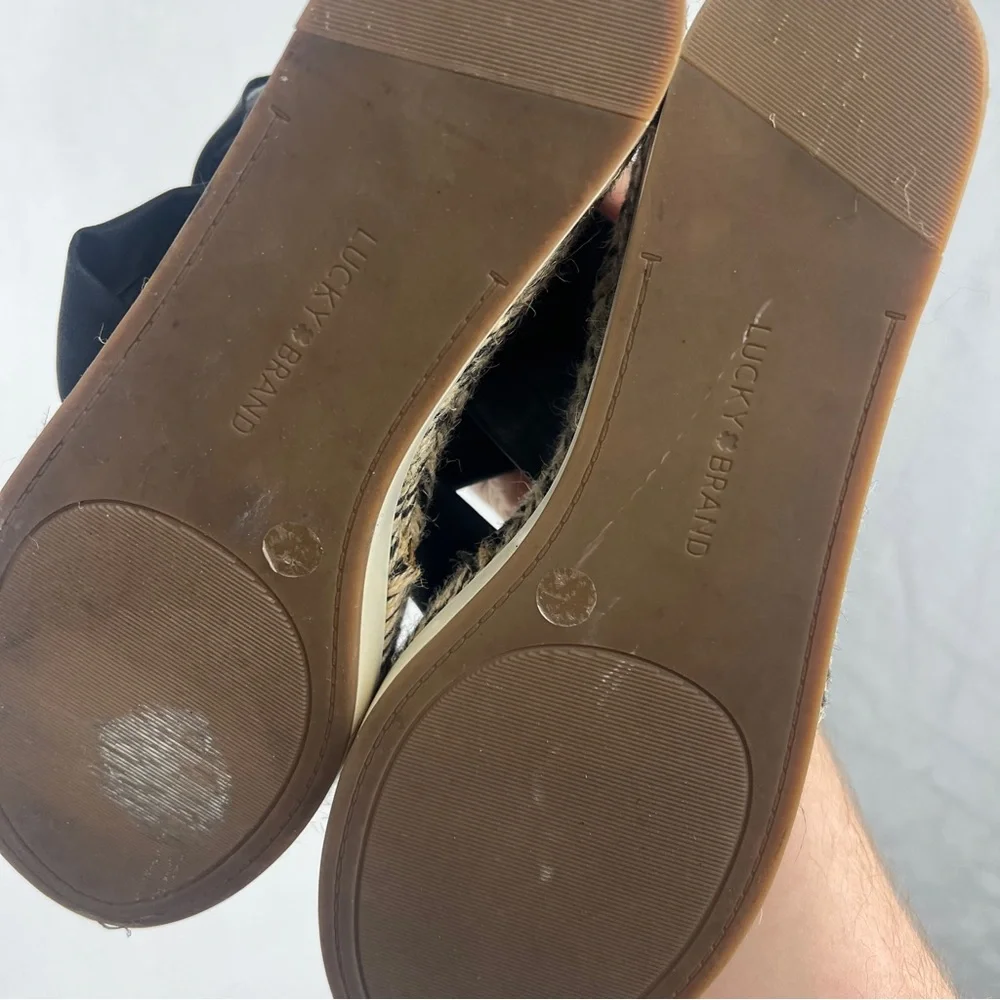 Lucky Brand | 9.5 black sandals